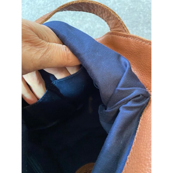 Fossil Blue and Brown Shoulder Bag - Picture 11 of 15